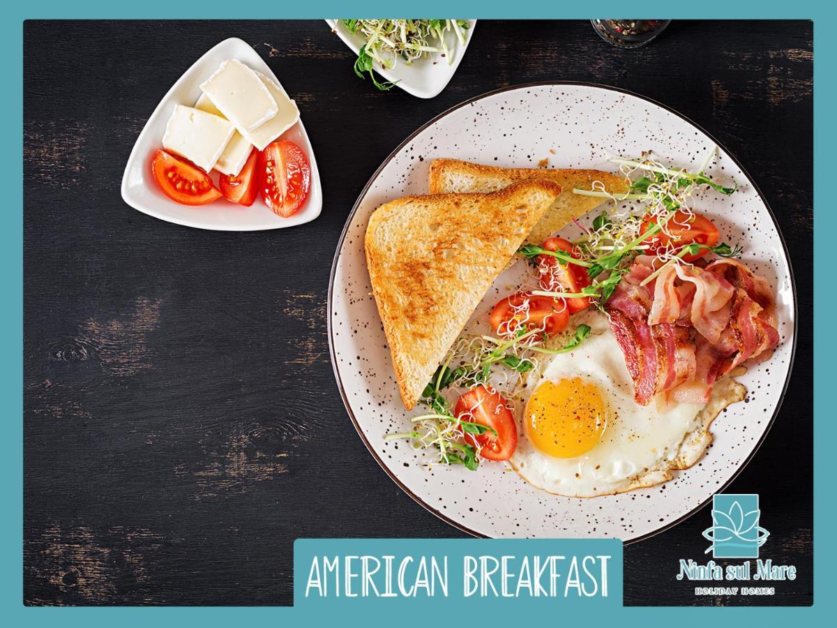 Ninfa Sul Mare Apartments 50 M E T R I Dal Mare Best Breakfast And Free Parking Aparthotel Capo Vaticano