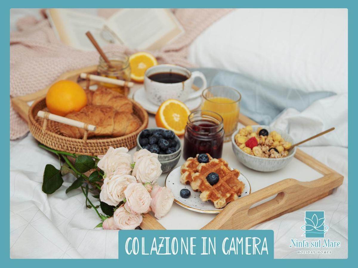 Aparthotel Ninfa Sul Mare Apartments 50 M E T R I Dal Mare Best Breakfast And Free Parking Capo Vaticano